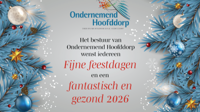 Kerstgroet Ondernemend Hoofddorp