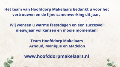 Hoofddorp Makelaars Kerstgroet
