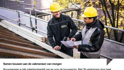 Advertentie Bouwmensen