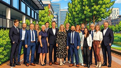 Het team van Schenk Makelaars