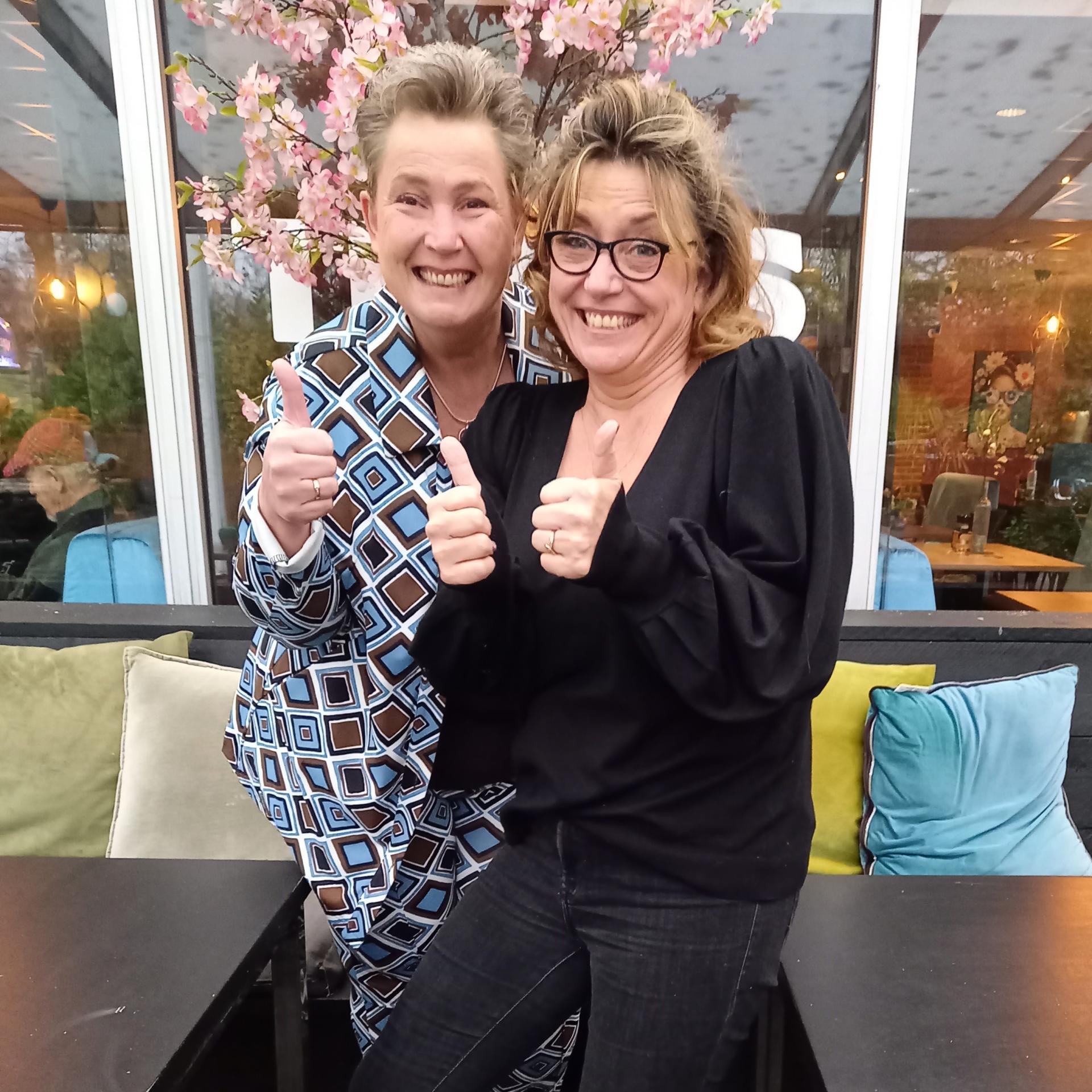 Linda Alink en Esther Klaassen