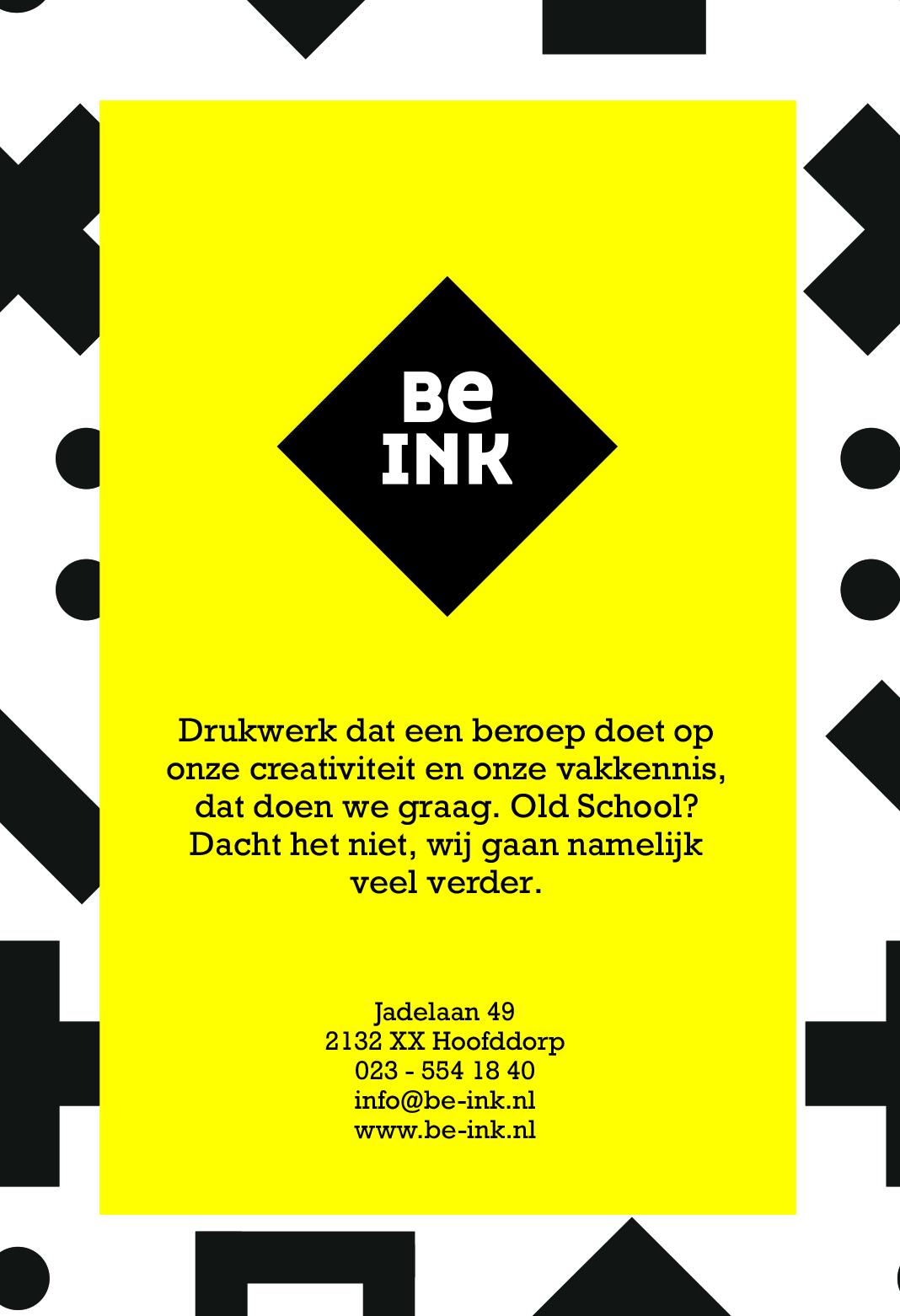 Advertentie Be Ink