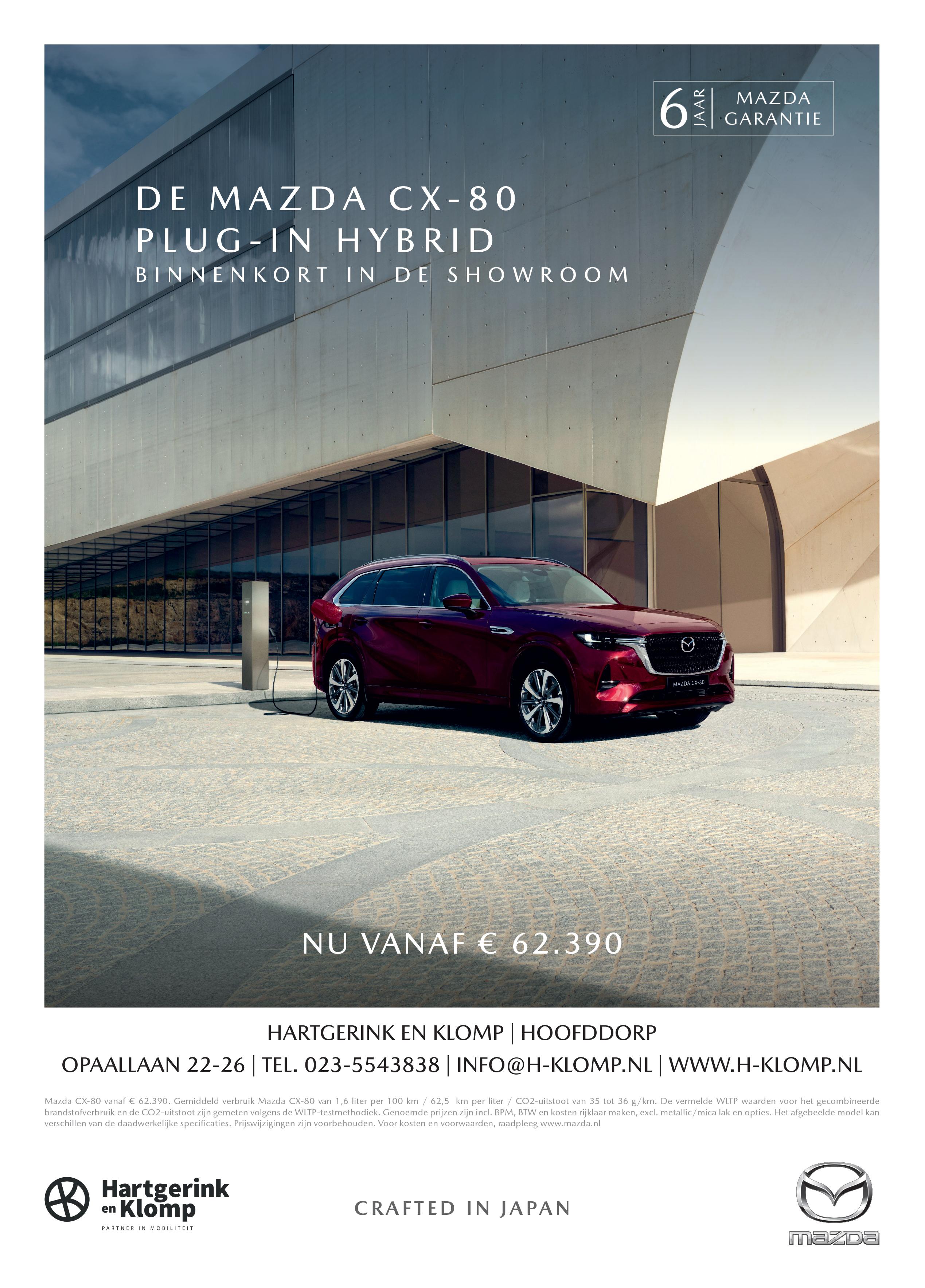 Advertentie Hartgerink en Klomp CX-80