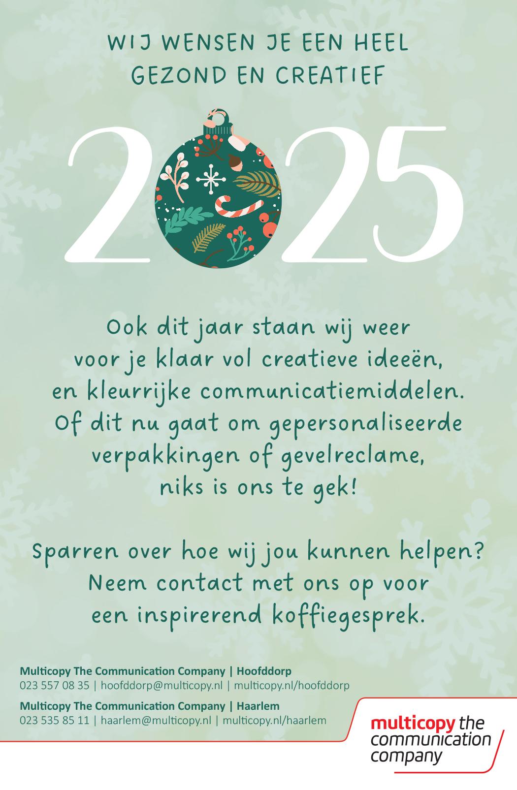 Advertentie Multicopy 2025