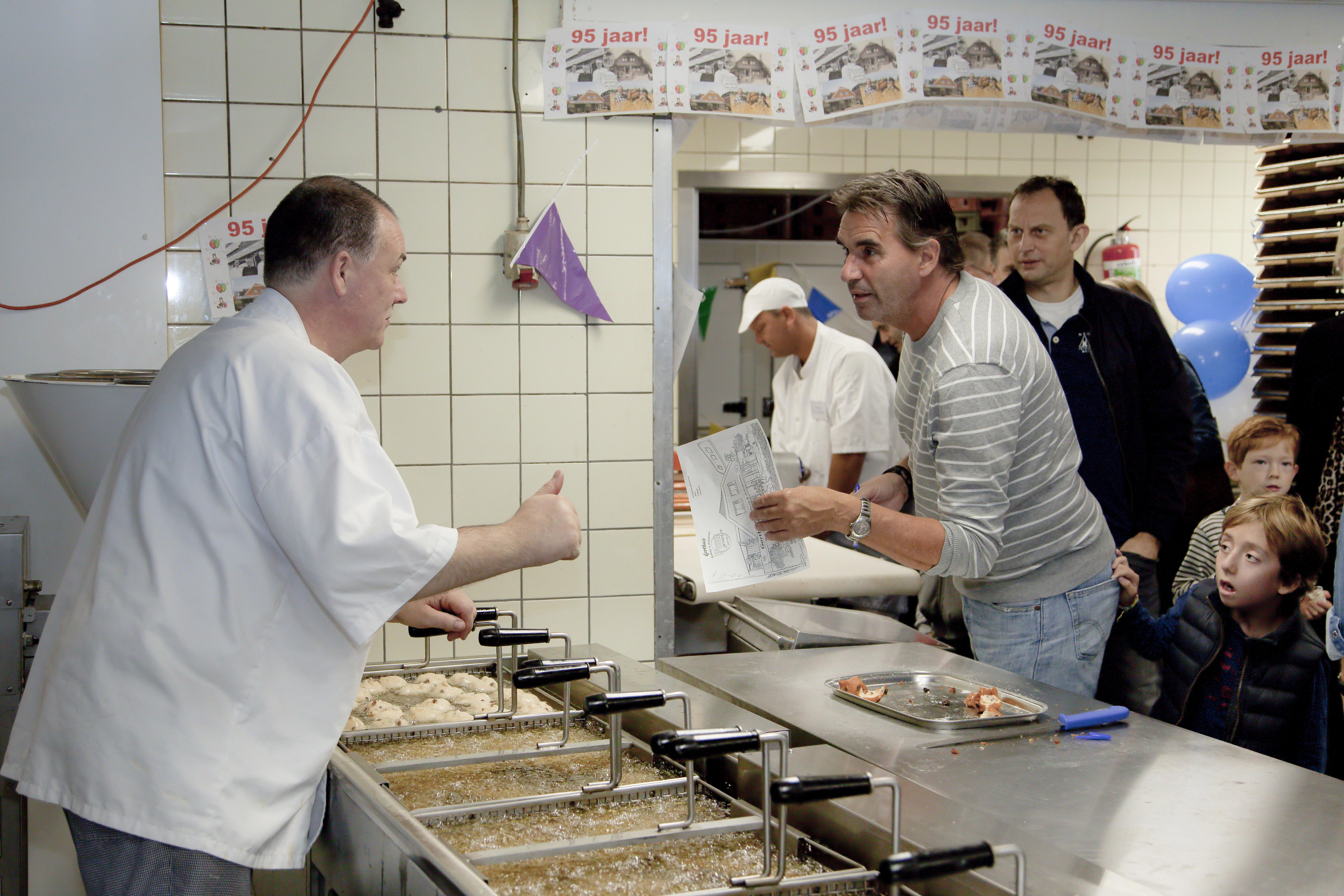 Peter Gorthuis aan het werk