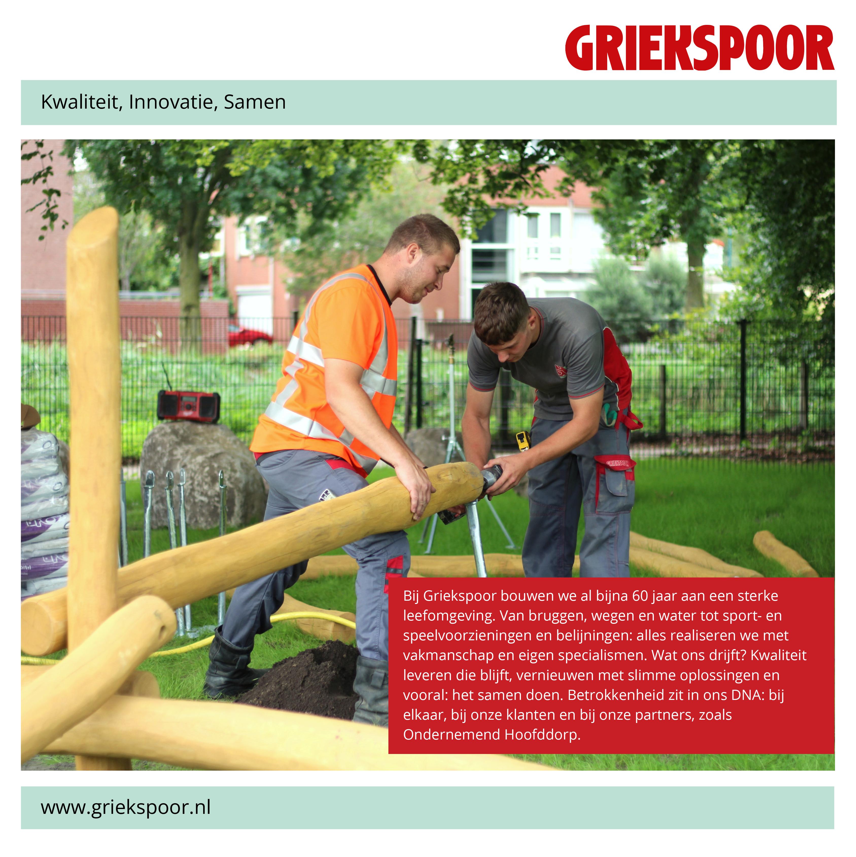 Advertentie Griekspoor