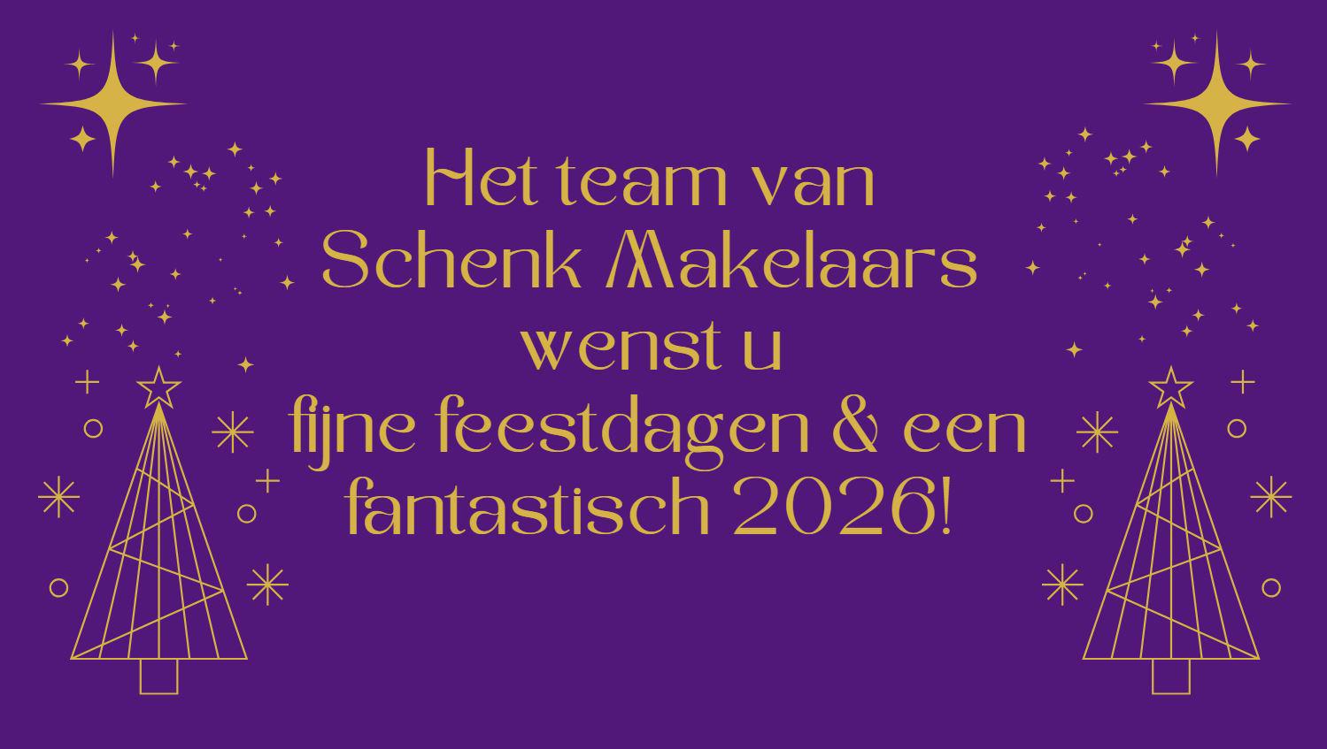 Schenk Makelaars kerstgroet