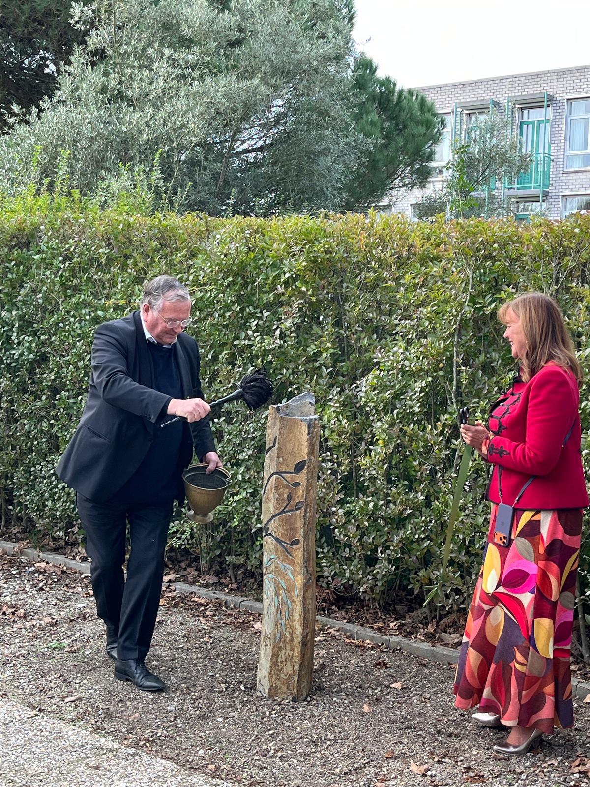 Marja Ruigrok en Kees van Lent inzegening