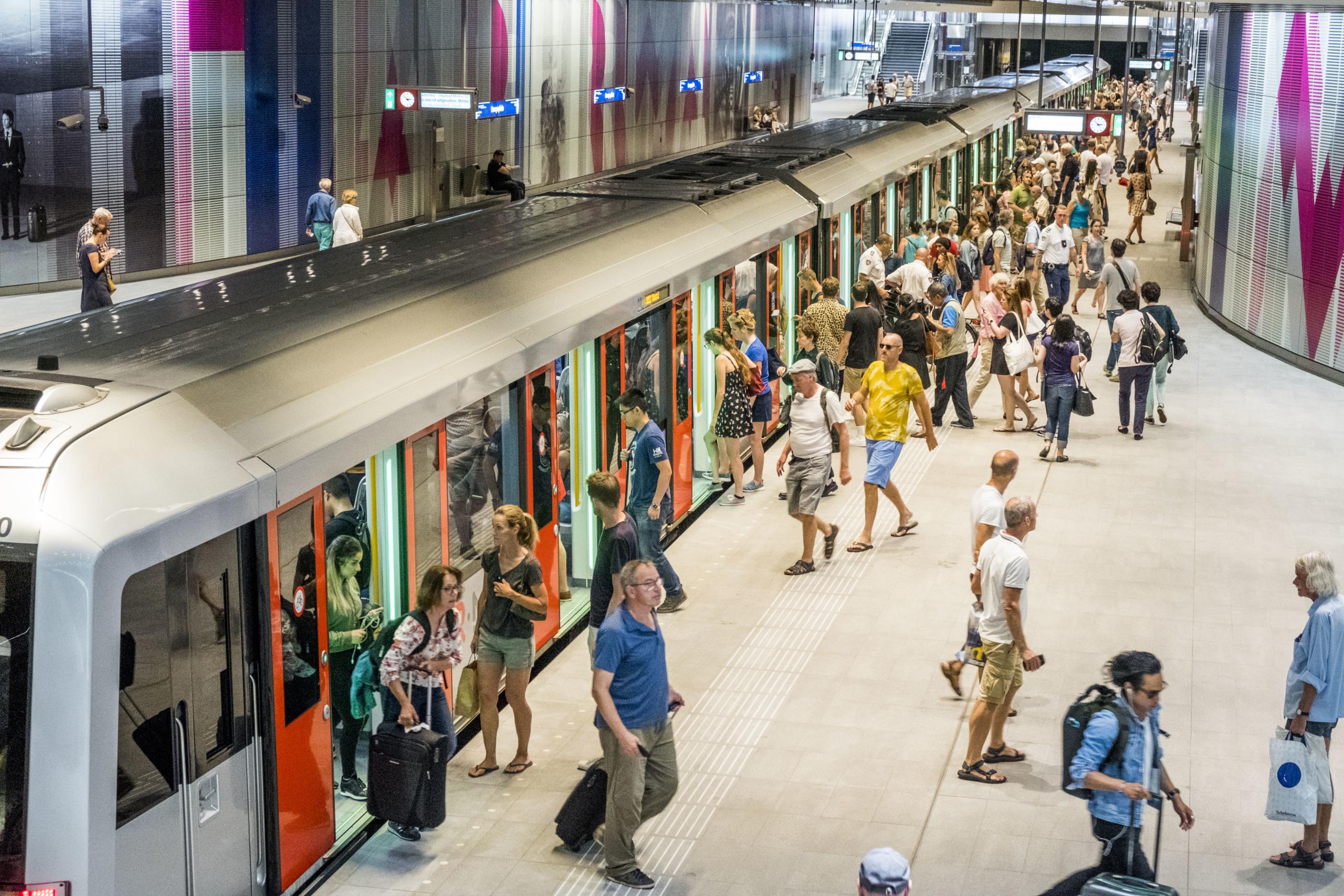Beeld van de Noord/Zuidlijn