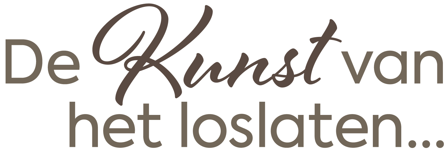 De Kunst van het loslaten...