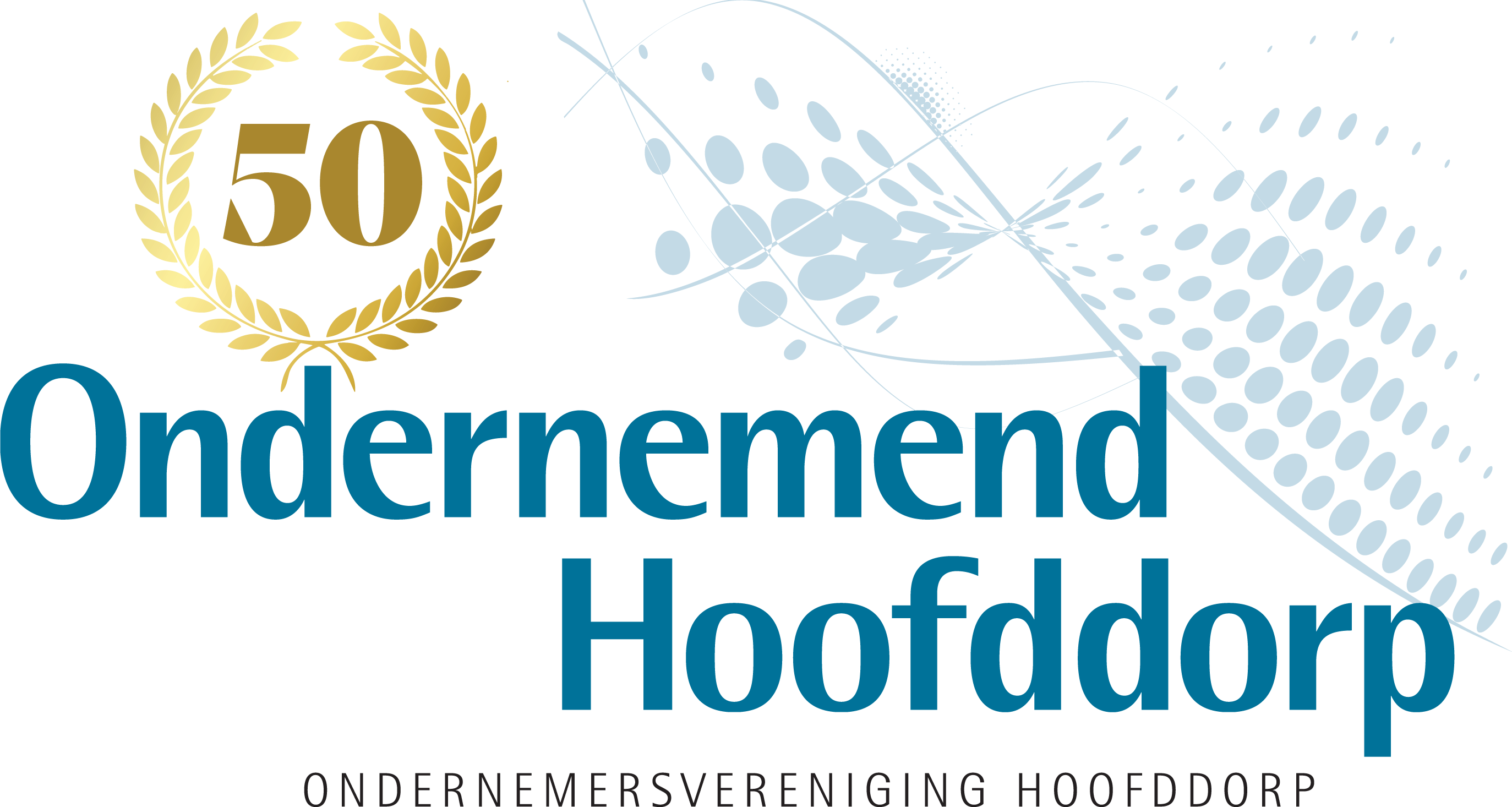 Ondernemend Hoofddorp 50 jaar logo